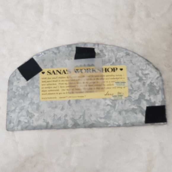 Vintage Kitty Theme Hand Painted Tin Home Decor - Picture 7 of 8